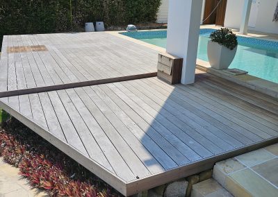 Natural Beach Grey Merbau Deck