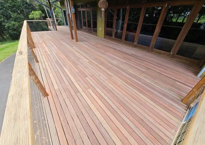 After Wow Deck Sanding Amazing Transformation