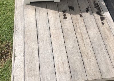 Merbau Decking Starting To Grey