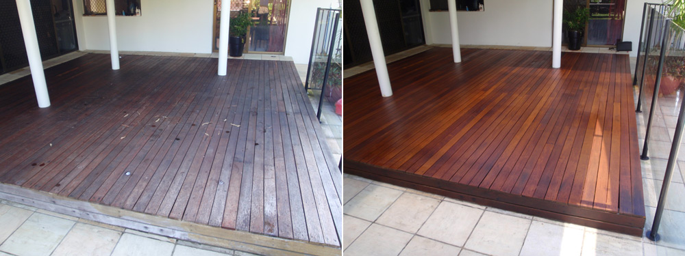 Deck Restoration Burleigh Waters Before &Amp; After Deck restoration Burleigh Waters before & after