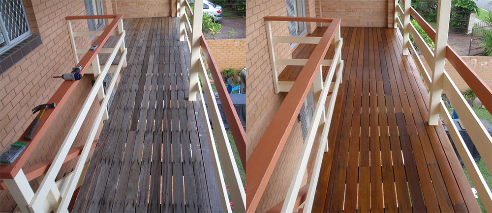 Timber Verandah Restoration Before &Amp; After Timber verandah restoration before & after