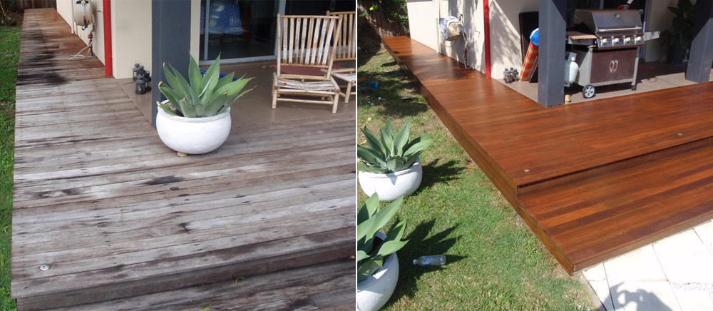 Walkway And Deck Restoration Before &Amp; After Walkway and deck restoration before & after